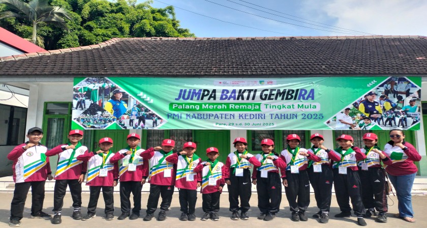 Siswa SDN Grogol 1 Ikuti Jumbara PMR Mula Tingkat Kabupaten Kediri dan Raih Prestasi Membanggakan