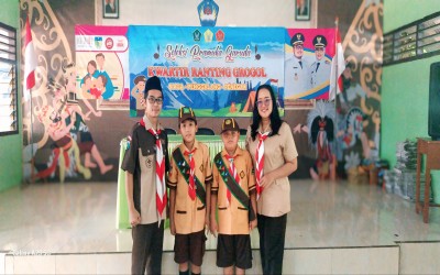 SDN Grogol 1 Kirim Dua Siswa Ikuti Seleksi Pramuka Garuda Siaga